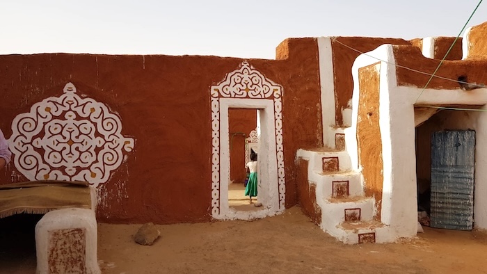 4 Oualata mur maison