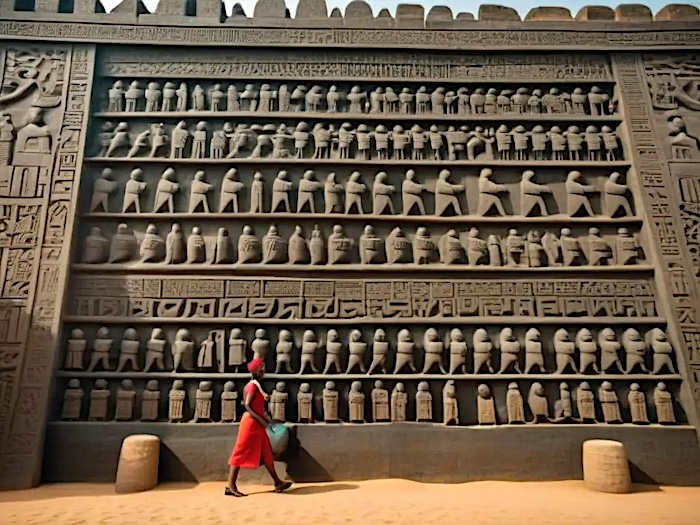 1 majestuosidad grabados gran muro