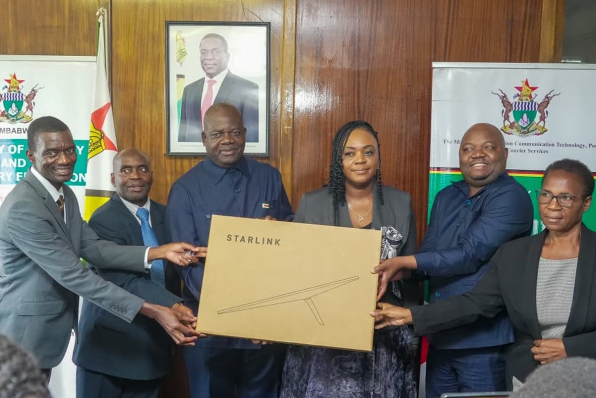 Ligar as escolas do Zimbabu&eacute;: a aposta no sat&eacute;lite