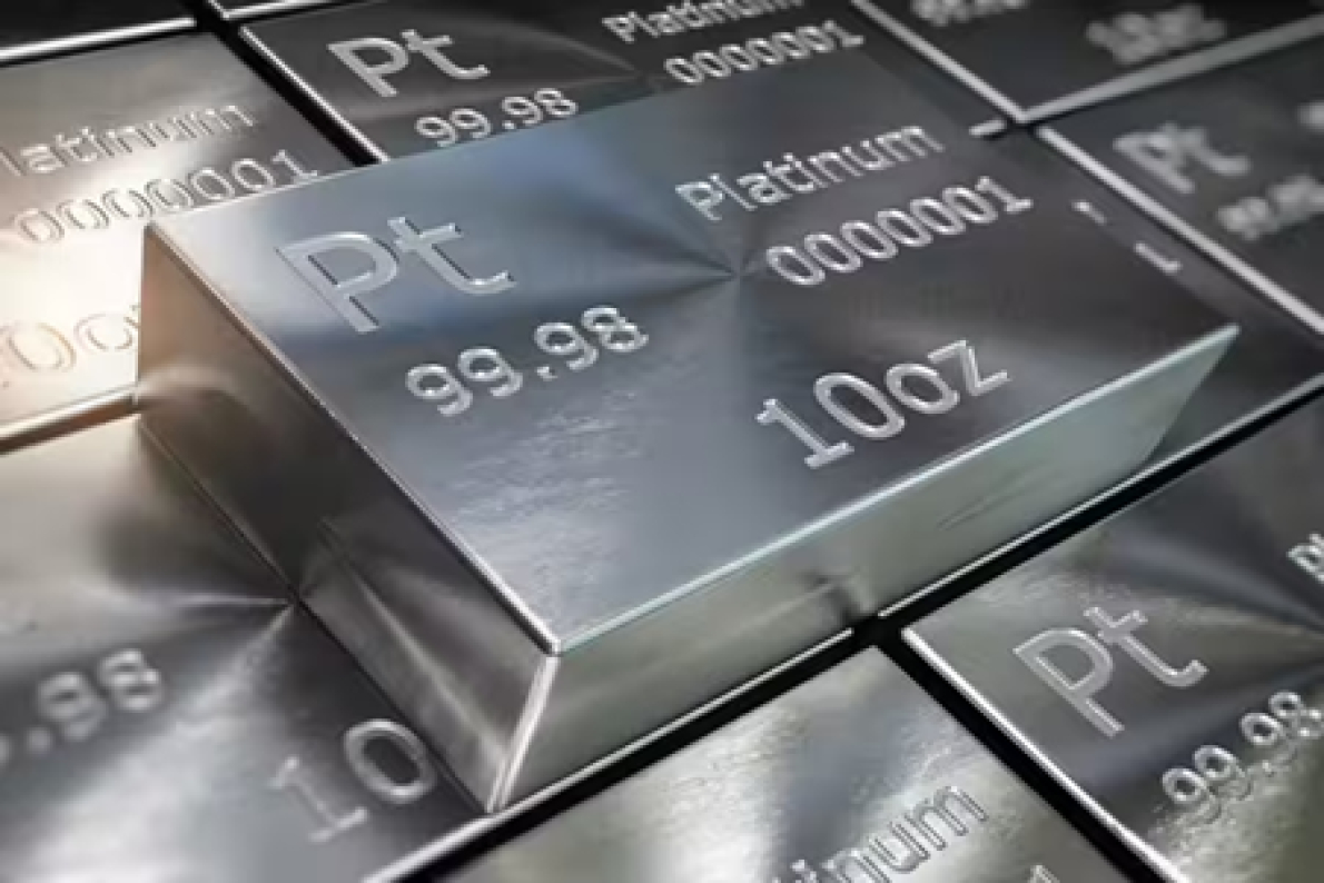 Platina: pre&ccedil;o aumenta 30% desde janeiro num contexto de mercado deficit&aacute;rio