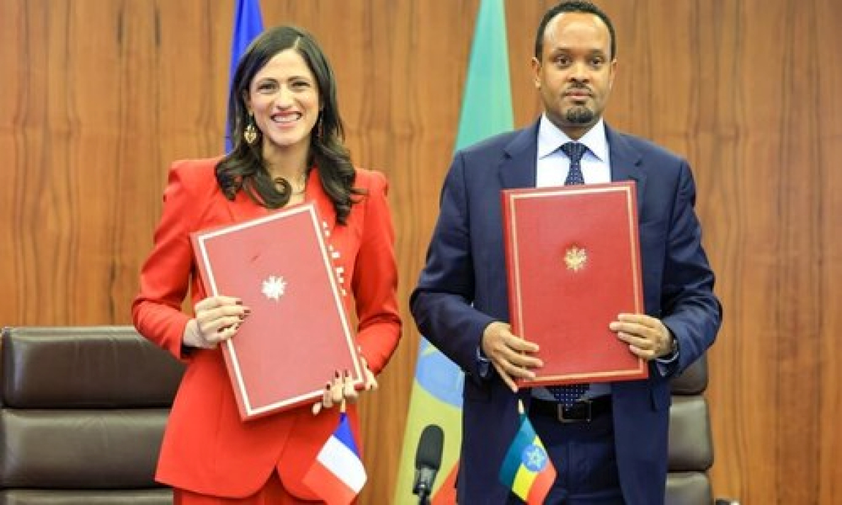 Eti&oacute;pia e Fran&ccedil;a assinam acordo bilateral de reestrutura&ccedil;&atilde;o da d&iacute;vida