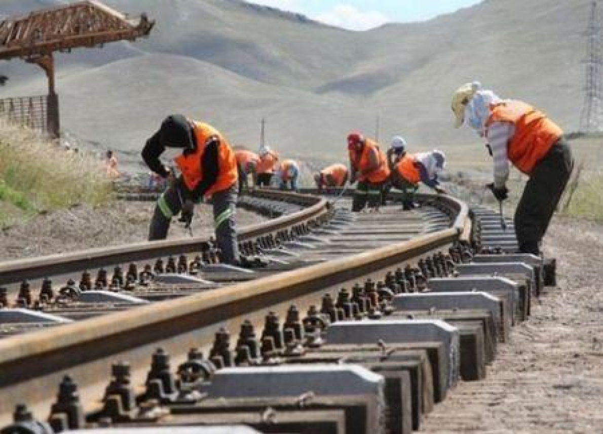 Segmento Mwanza - Isaka da ferrovia de bitola padr&atilde;o da Tanz&acirc;nia conclu&iacute;do em 68%