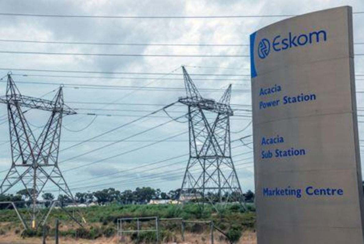 &Aacute;frica do Sul: 231 dias consecutivos sem cortes de eletricidade para a Eskom em 2025