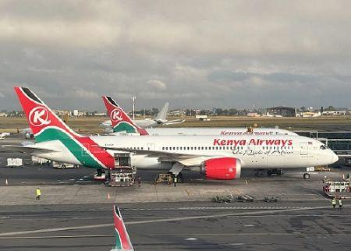 Ap&oacute;s um ano no verde, a Kenya Airways regista novos preju&iacute;zos em 2025