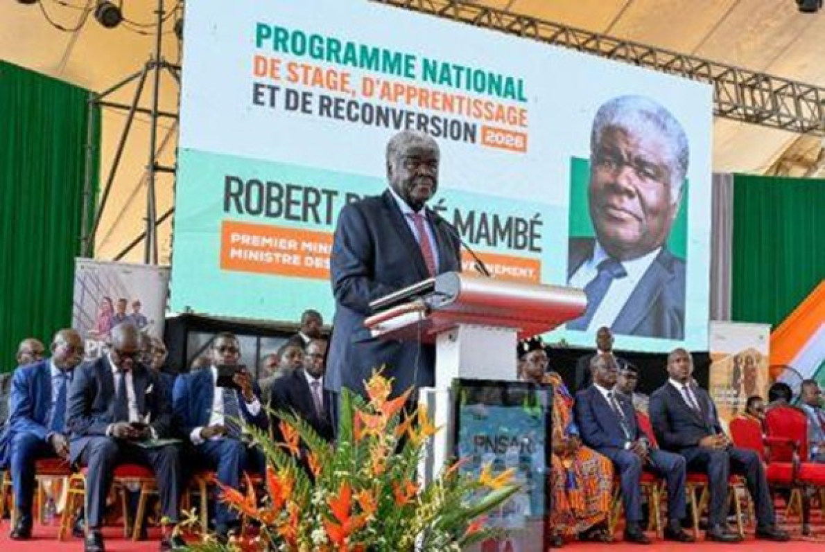 Inser&ccedil;&atilde;o profissional: Costa do Marfim pretende abranger mais de 152.000 jovens em 2026