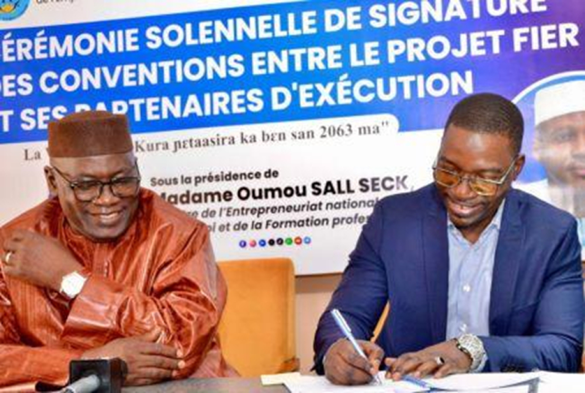 Mali acelera o projeto FIER 2 para a autonomiza&ccedil;&atilde;o dos jovens