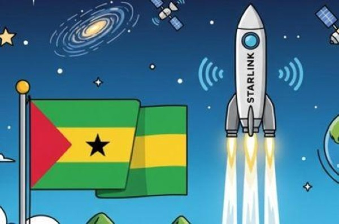 Internet: Starlink lan&ccedil;a servi&ccedil;os comerciais em S&atilde;o Tom&eacute; e Pr&iacute;ncipe