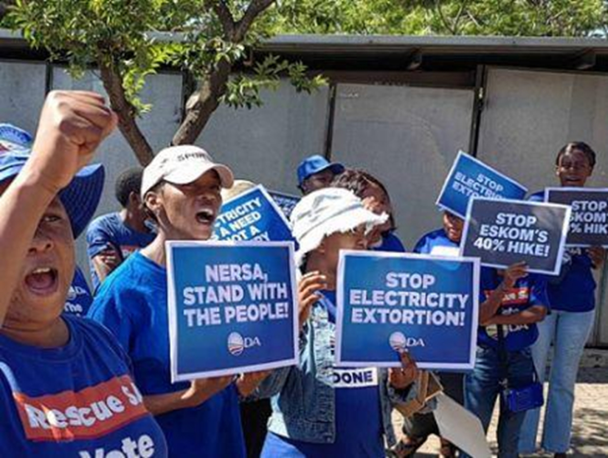 &Aacute;frica do Sul: o custo da eletricidade vai aumentar devido a um erro do regulador