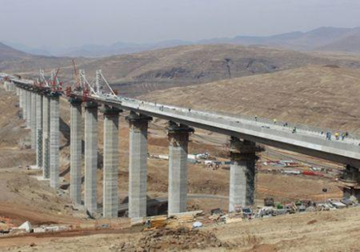 O Lesoto e a &Aacute;frica do Sul inaugurar&atilde;o a ponte Senqu esta semana.