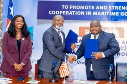 Tanz&acirc;nia &ndash; Lib&eacute;ria: assinatura de um acordo de coopera&ccedil;&atilde;o mar&iacute;tima