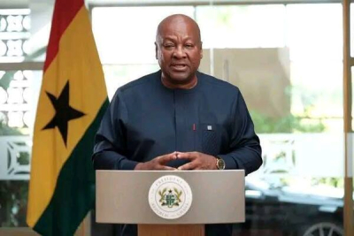 O Presidente gan&ecirc;s John Mahama &eacute; esperado na Z&acirc;mbia para uma visita de tr&ecirc;s dias.