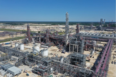 Sul-africana Sasol reinicia sua f&aacute;brica de pl&aacute;sticos nos Estados Unidos