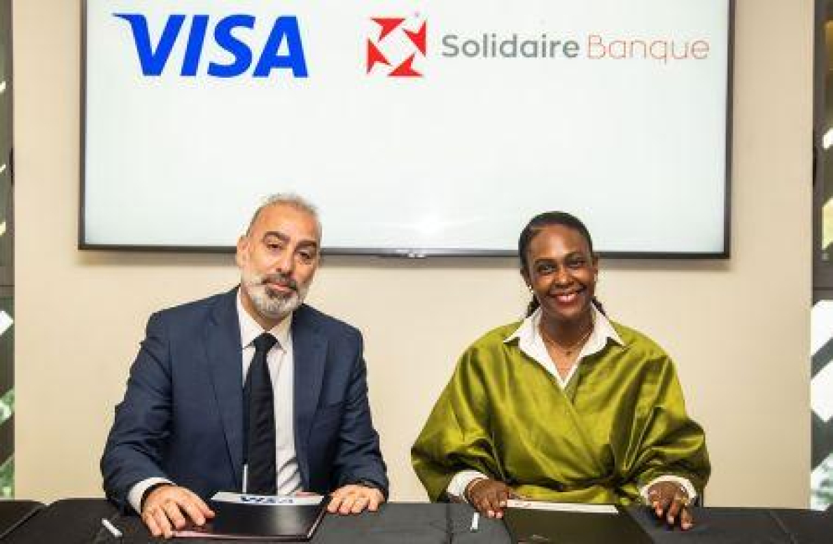 RDC: Solidaire Banque apoia-se na Visa para desenvolver pagamentos digitais ao longo de tr&ecirc;s anos