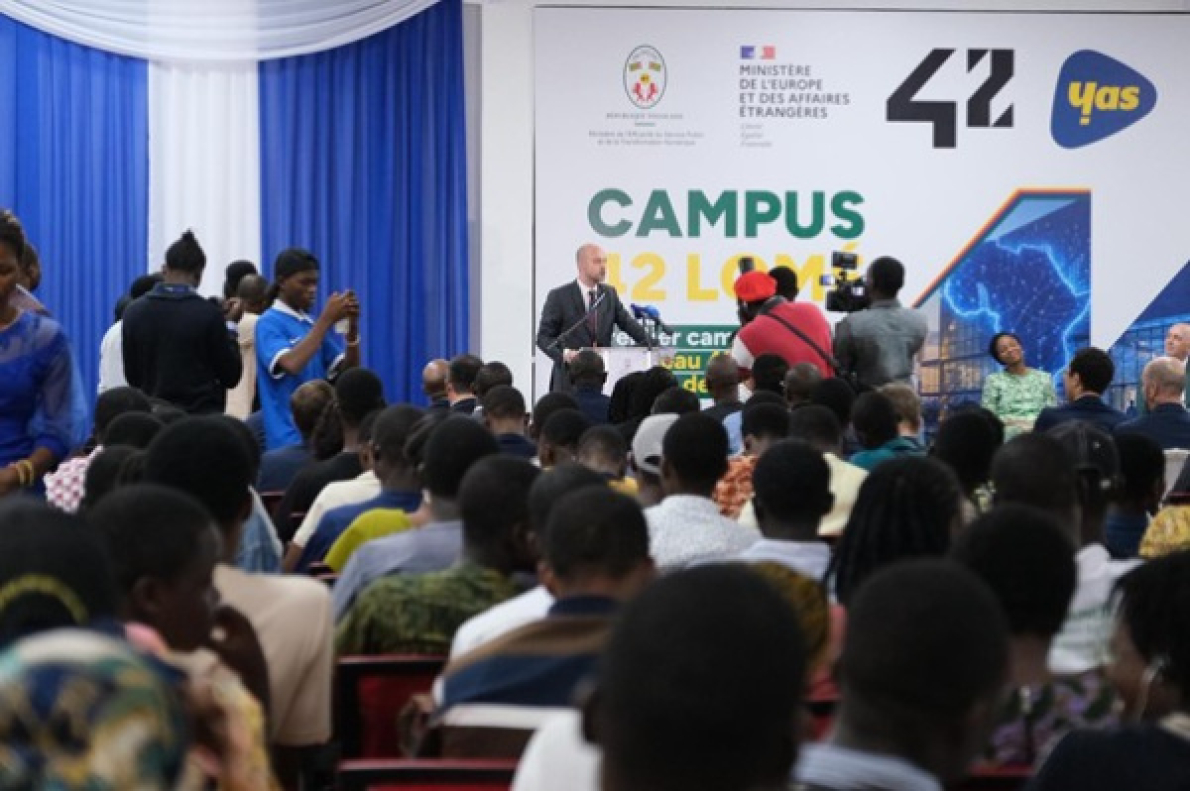 O Togo lan&ccedil;a o seu primeiro Campus 42 para acelerar a sua ambi&ccedil;&atilde;o de se tornar um hub digital
