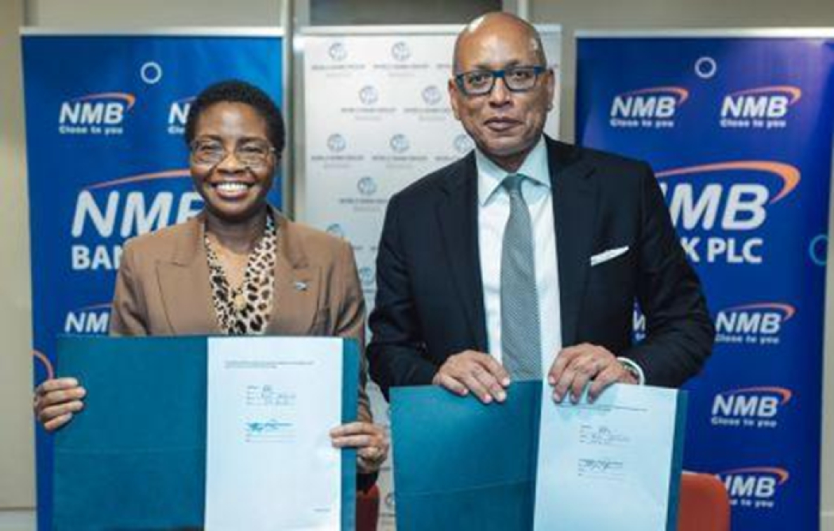 Tanz&acirc;nia: a SFI concede 100 milh&otilde;es de d&oacute;lares ao NMB Bank para apoiar as PME.