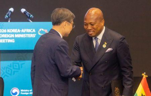 Gana e Coreia do Sul refor&ccedil;am parceria estrat&eacute;gica para impulsionar a industrializa&ccedil;&atilde;o e a inova&ccedil;&atilde;o