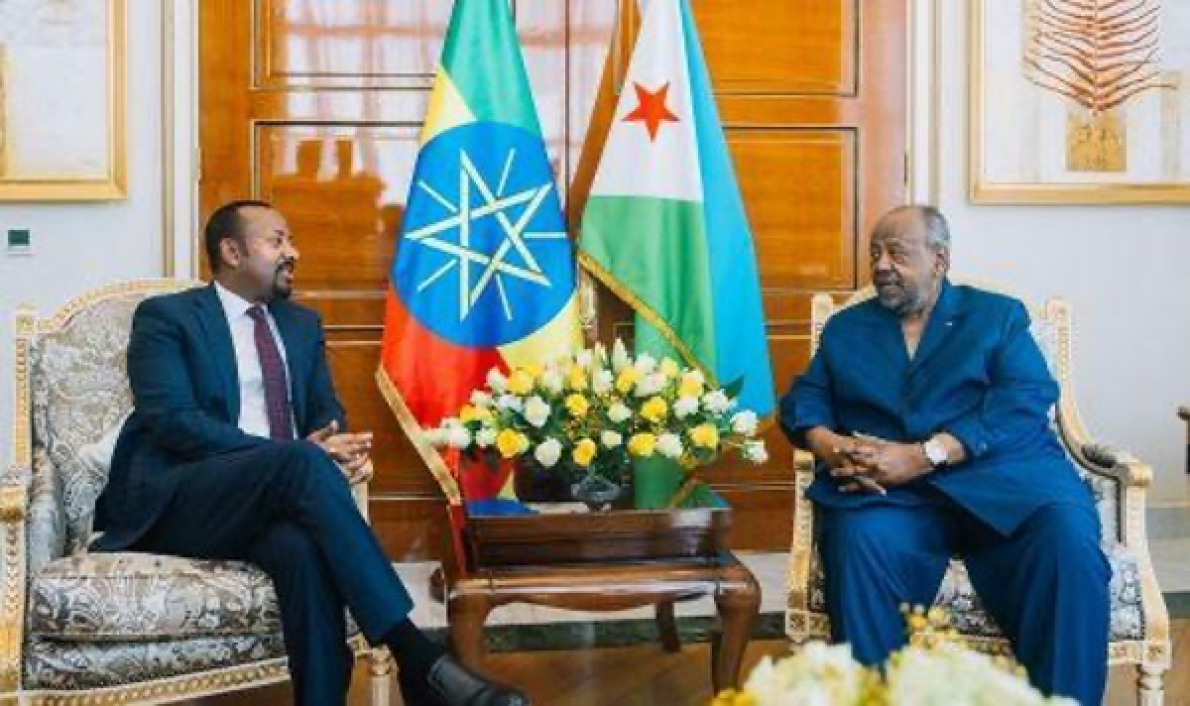 O primeiro-ministro et&iacute;ope em Djibuti para dar um novo impulso &agrave;s rela&ccedil;&otilde;es bilaterais
