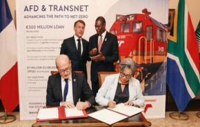Transnet garante empr&eacute;stimos de 307 milh&otilde;es de euros para modernizar e descarbonizar suas opera&ccedil;&otilde;es na &Aacute;frica do Sul