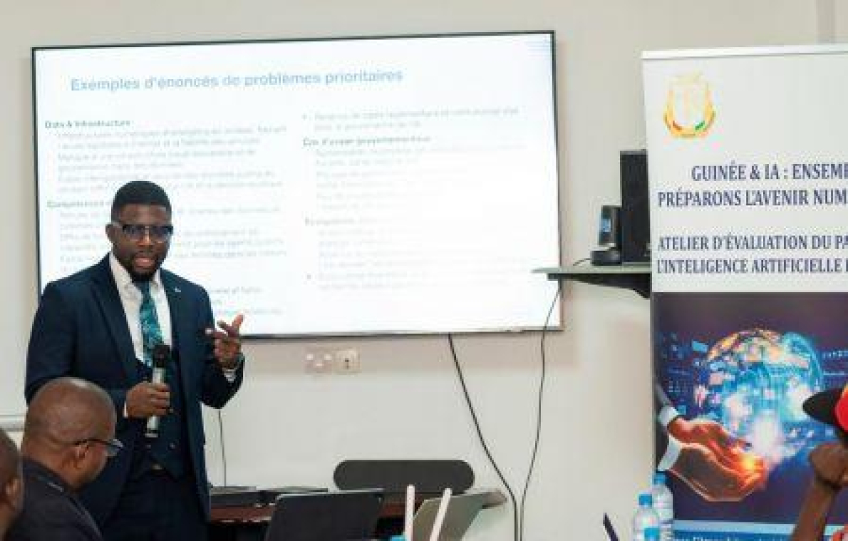 Guin&eacute; se prepara para elaborar uma estrat&eacute;gia nacional de IA