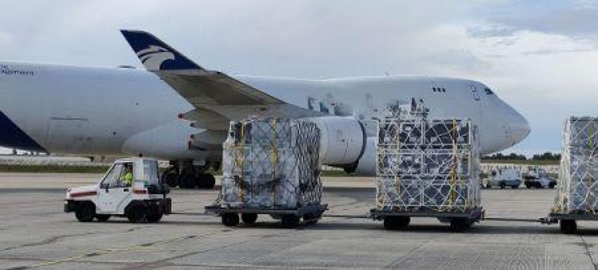 O transporte a&eacute;reo de carga africano duplica o crescimento mundial pelo quinto m&ecirc;s consecutivo