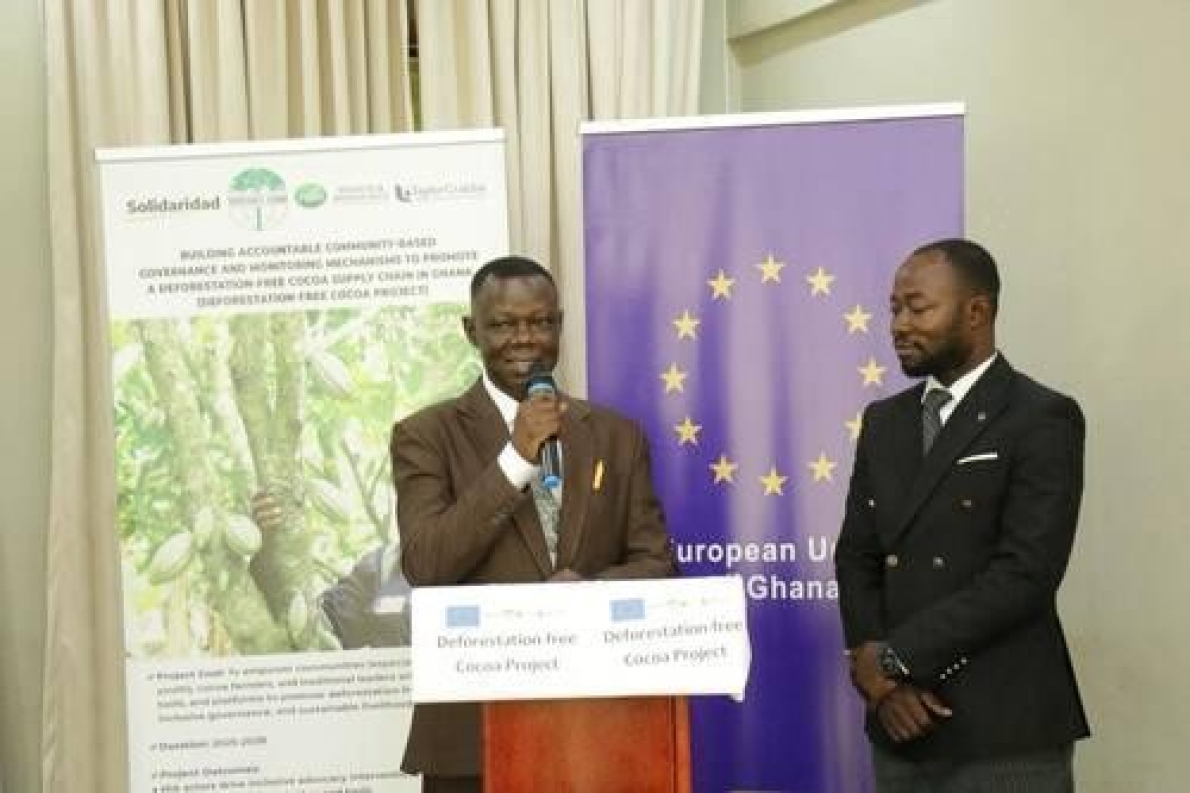 Gana: UE estabelece parceria de 2 milh&otilde;es de d&oacute;lares para beneficiar o setor de cacau