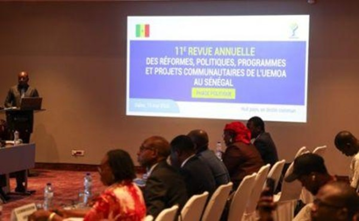 Reformas da UEMOA: o Senegal registra uma taxa provis&oacute;ria de execu&ccedil;&atilde;o de 76,4% em 2025.