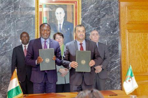 Alg&eacute;ria e Costa do Marfim unem-se em toda a cadeia de valor do setor petrol&iacute;fero e gas&iacute;fero